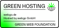 Mit dem Green Hosting-Badge könnt Ihr Euren besuchern vorweisen, dass Euer Hosting Ökostrom verwendet.