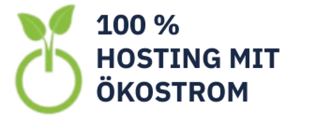 Hosting mit 100 % Ökostrom - Green Hosting - Hosting mit Verantwortung.