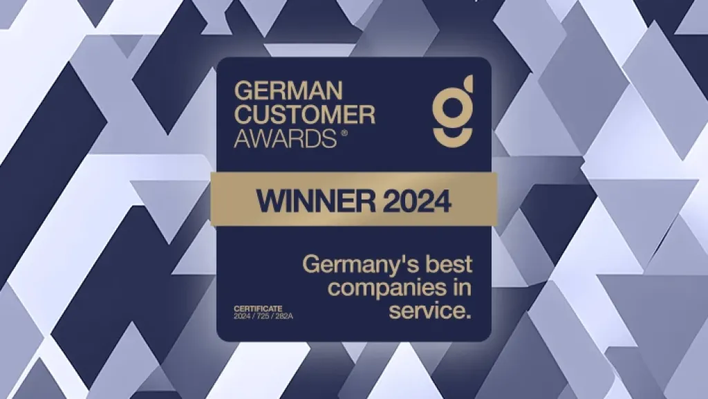 webgo erhält den German Customer Award 2024!.