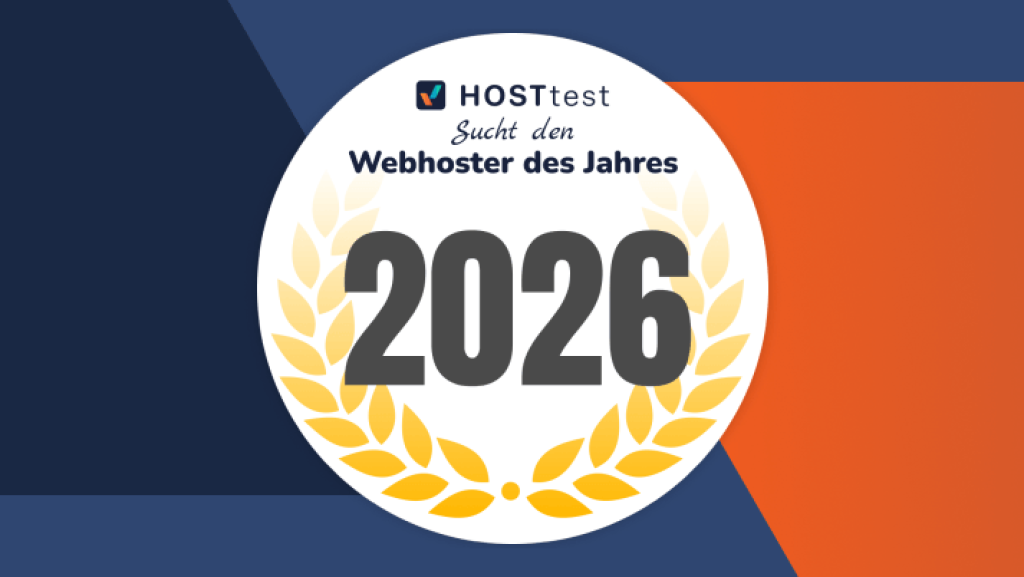 HOSTtest-Wahl zum Webhoster des Jahres 2026: Jetzt f&uuml;r webgo abstimmen und den zehnten Titel in Folge unterst&uuml;tzen.